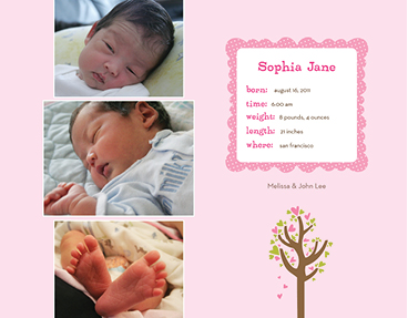 Oh Baby Girl Photo Book