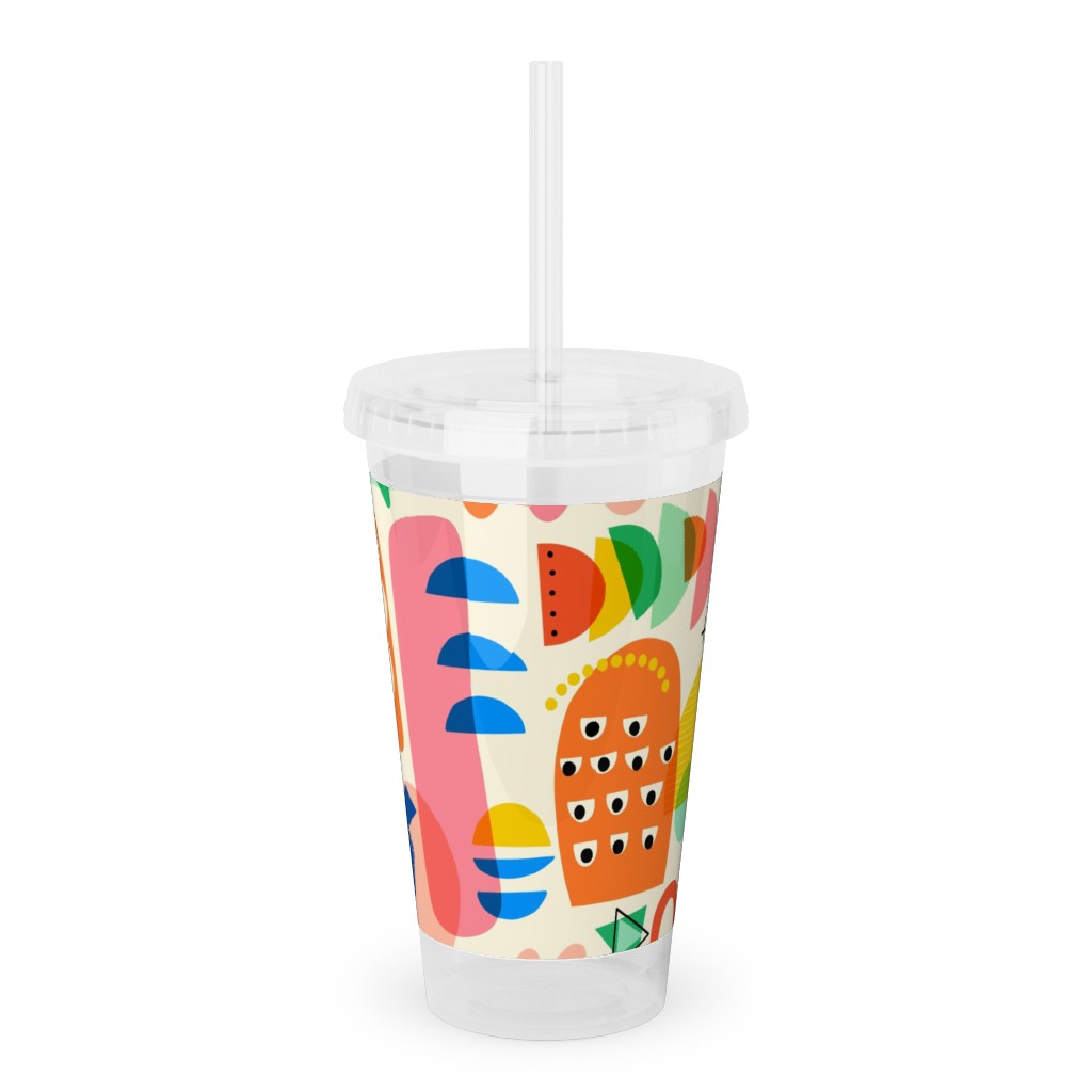 Photo Gallery Acrylic Tumbler with Straw by Shutterfly