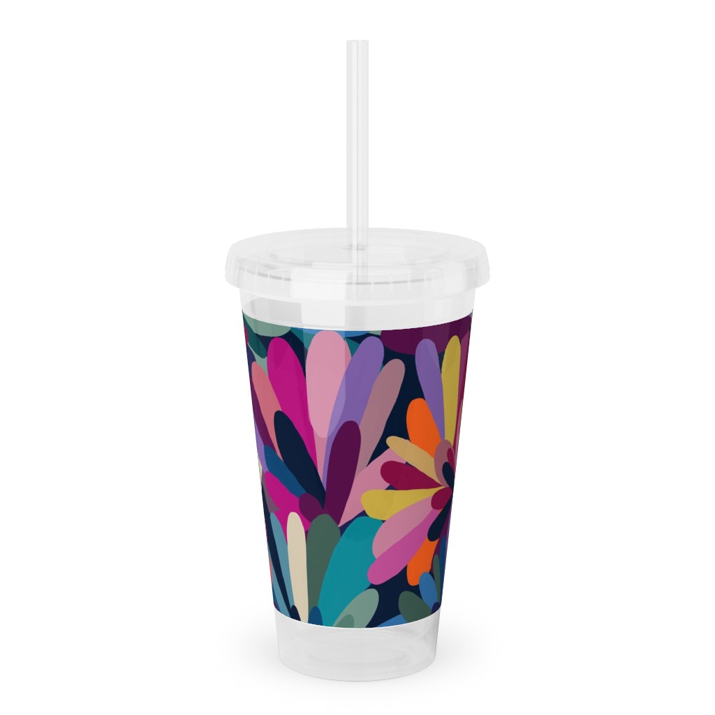 Upload Your Own Design Acrylic Tumbler with Straw by Shutterfly