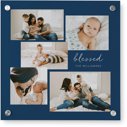 Take Five Wall Art, Single piece, Acrylic, 16x16, Multicolor, multi