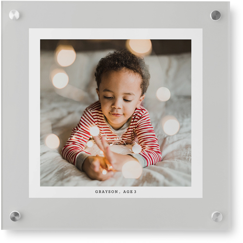 Stylish Grey Acrylic Prints