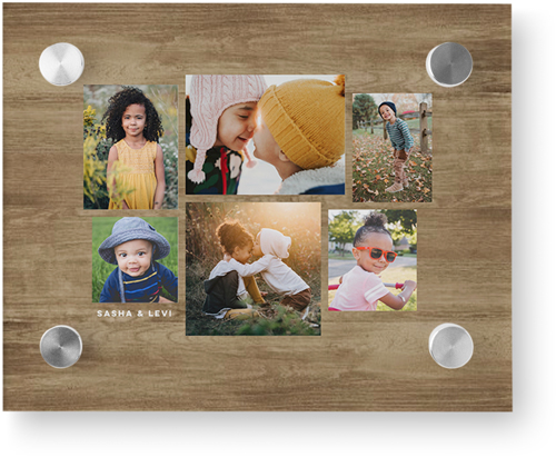 Six Times Wall Art, Single piece, Acrylic, 8x10, Brown, truffle