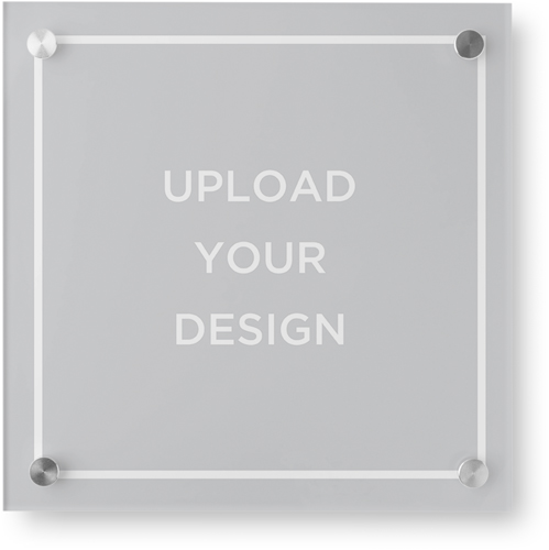 Upload Your Own Design Wall Art, Single piece, Acrylic, 12x12, Multicolor