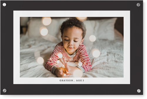 Frame Up Wall Art, Single piece, Acrylic, 20x30, Gray, charcoal