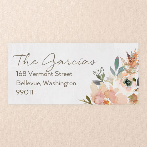 Painted Promise Address Label, Beige, Address Label, Matte