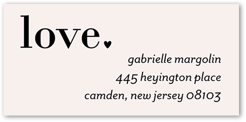 Simply Betrothed Address Label, Beige, Address Label, Matte, Pearl