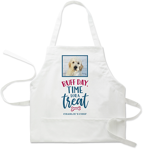 Best In Show Ruff Day Apron, Adult (Onesize), Blue, slate blue