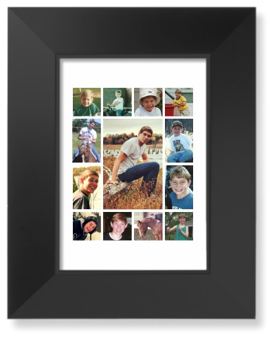 Hero Gallery of Thirteen Art Print, Black, Signature Card Stock, 5x7, Multicolor