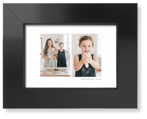 Gallery of Two Art Print, Black, Signature Card Stock, 5x7, Multicolor