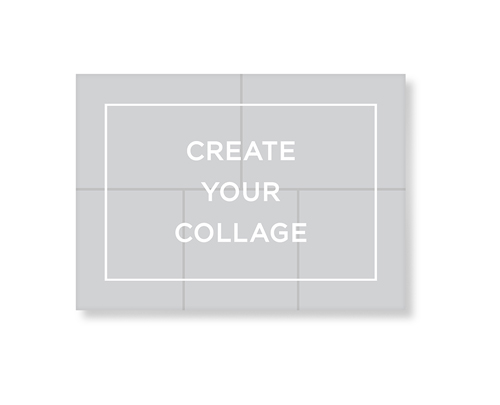 Create a Collage Art Print, -No Frame-Multicolor-Signature Card Stock-5x7