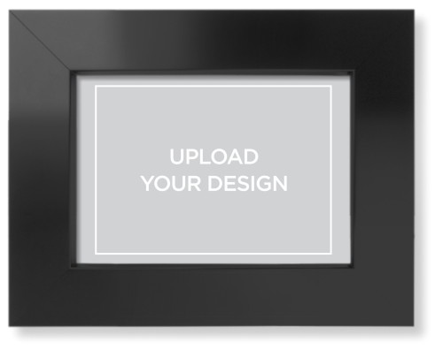Upload Your Own Design Art Print, -Black-Multicolor-Signature Card Stock-5x7