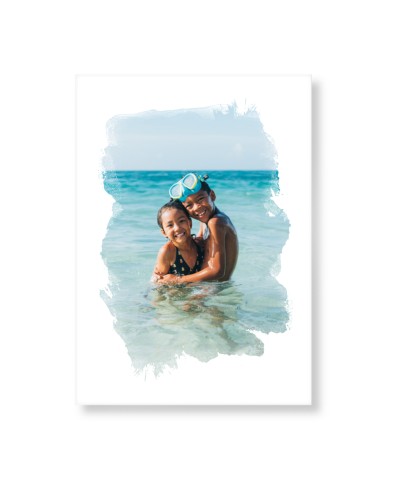 Brushed Moments Art Print, -No Frame-White-Signature Card Stock-5x7