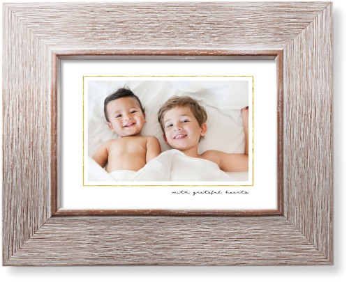 Simply Elegant Frame Art Print, Rustic, Signature Card Stock, 5x7white