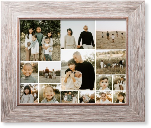 Collage of Fifteen Art Print, Rustic, Signature Card Stock, 8x10, Multicolor, multi