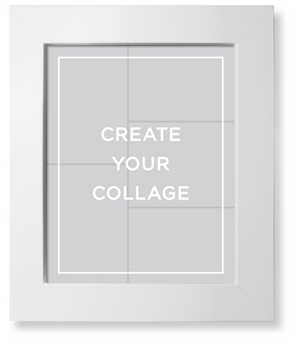 Create a Collage Portrait Art Print, White, Signature Card Stock, 8x10, Multicolor