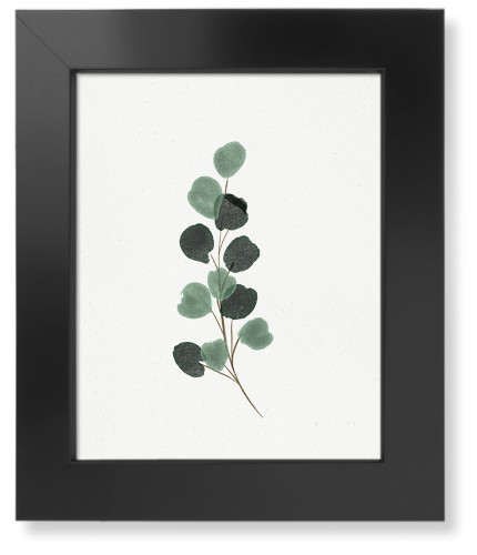 Eucalyptus Branch Art Print, Black, Signature Card Stock, 8x10, Multicolor
