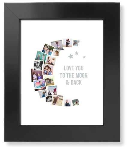To The Moon Collage Framed Art Print Wall Decor Shutterfly