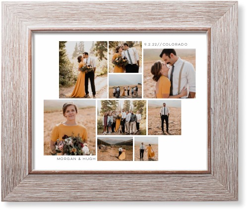 Gallery of Nine Art Print, Rustic, Signature Card Stock, 8x10, Multicolor