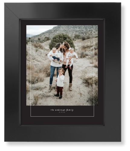 Perfectly Captured Art Print, Black, Signature Card Stock, 8x10charcoal