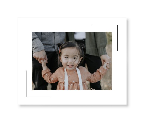 Snapshot Moment Art Print, No Frame, Signature Card Stock, 8x10white