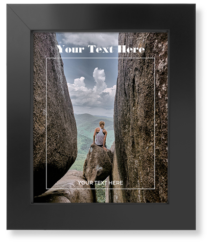 Explore More Art Print, Black, Signature Card Stock, 8x10white