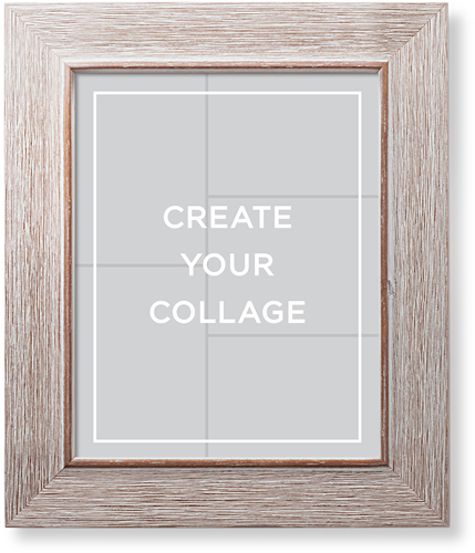 Create a Collage Portrait Art Print, Rustic, Signature Card Stock, 8x10multi