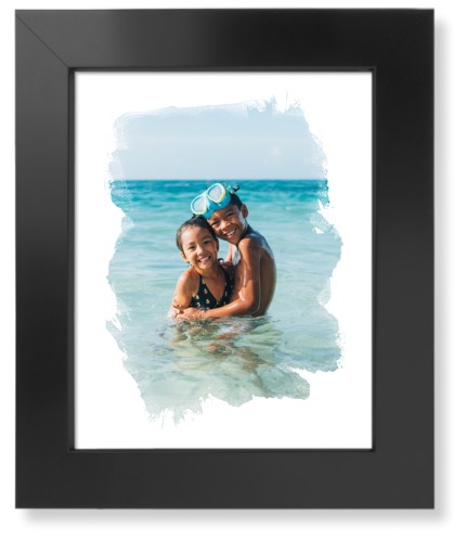 Brushed Moments Art Print, -Black-White-Signature Card Stock-8x10