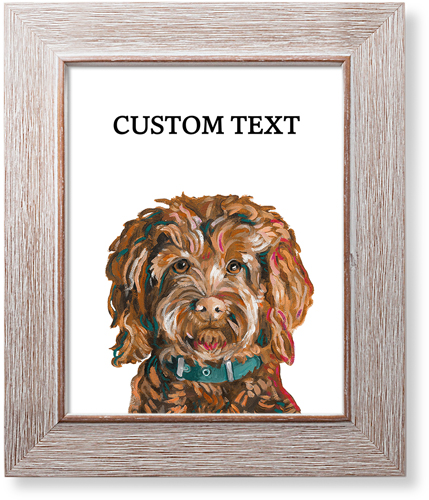 Goldendoodle Custom Text Art Print