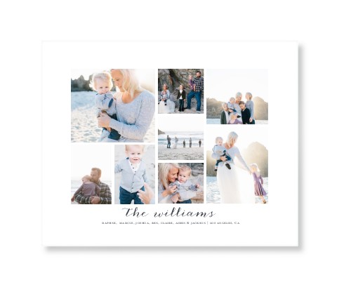 Clean Gallery Collage of Eight Art Print, No Frame, Signature Card Stock, 8x10multi