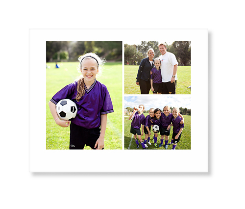 Gallery of Three Art Print, No Frame, Signature Card Stock, 8x10multi