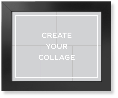 Create a Collage Art Print, Black, Signature Card Stock, 11x14, Multicolor