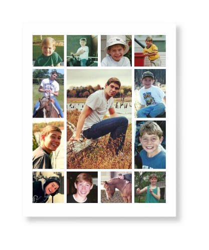 Hero Gallery of Thirteen Art Print, -No Frame-Multicolor-Signature Card Stock-11x14