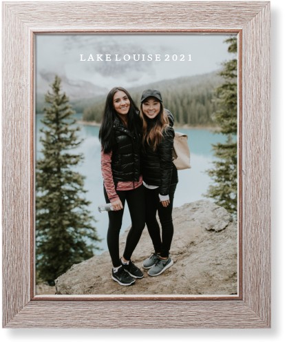 Photo Gallery Portrait Art Print, -Rustic-Multicolor-Signature Card Stock-11x14