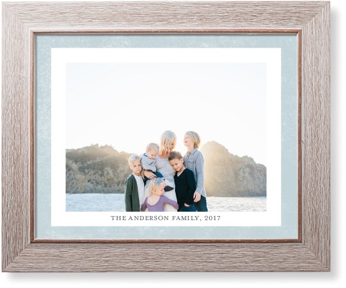 Bold Frame Landscape Art Print, Rustic, Signature Card Stock, 11x14polar