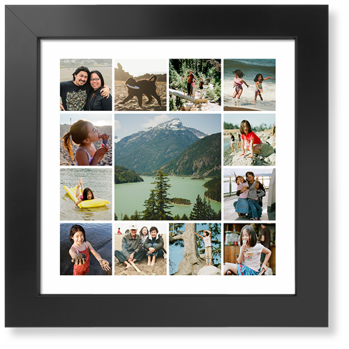 Hero Gallery of Thirteen Landscape Art Print, Black, Signature Card Stock, 12x12, Multicolor, multi