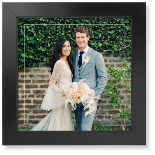 Enclosed Moment Art Print, Black, White, Signature Card Stock, 12x12