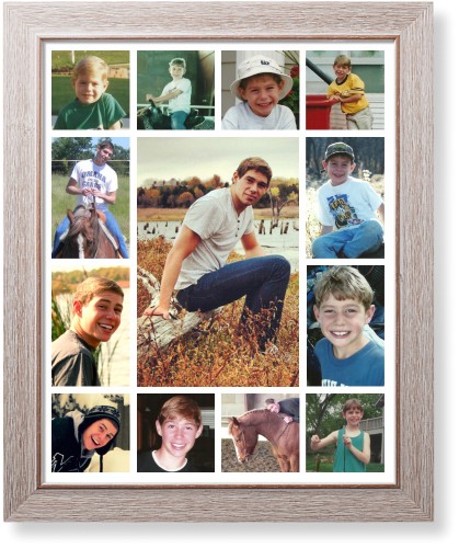 Hero Gallery of Thirteen Art Print, Rustic, Signature Card Stock, 16x20, Multicolor, multi