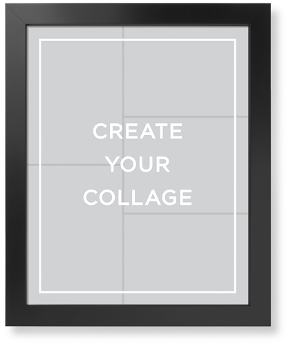Create a Collage Portrait Art Print, Black, Signature Card Stock, 16x20, Multicolor
