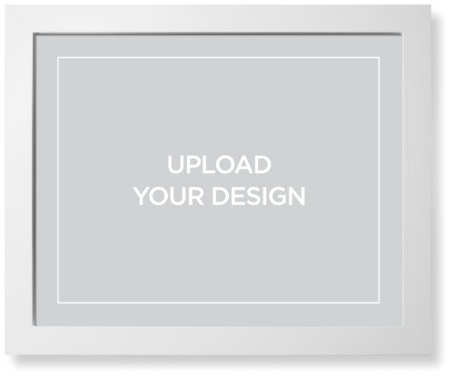 Upload Your Own Design Art Print, White, Signature Card Stock, 16x20, Multicolor