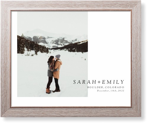 Offset Gallery of One Art Print, Rustic, Signature Card Stock, 16x20multi