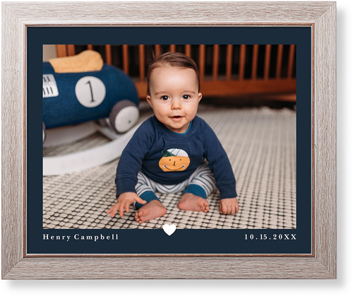 My Heart Landscape Art Print, Rustic, Signature Card Stock, 16x20silhouette