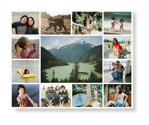 Hero Gallery of Thirteen Landscape Art Print, No Frame, Signature Card Stock, 16x20multi