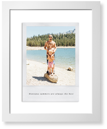 Simple Photo Frame Art Print