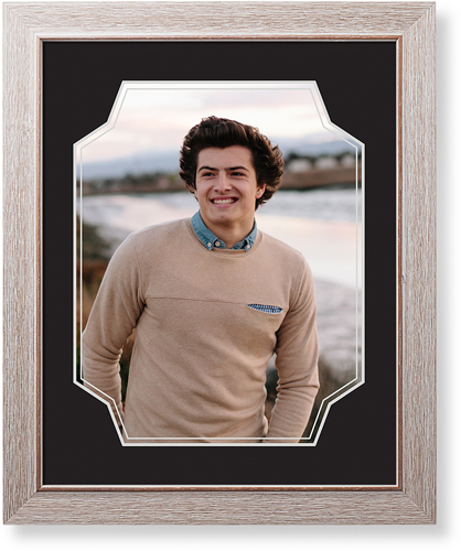Unique Shape Art Print, -Rustic-Grey-Signature Card Stock-16x20