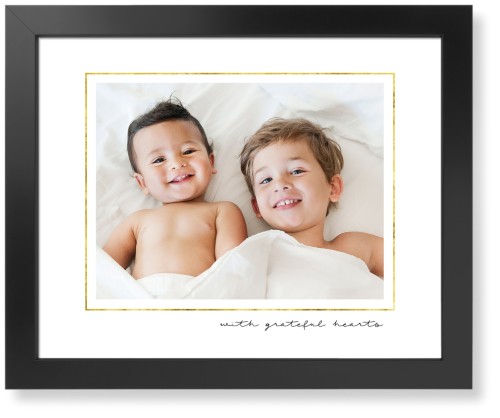 Simply Elegant Frame Art Print, -Black-White-Signature Card Stock-16x20