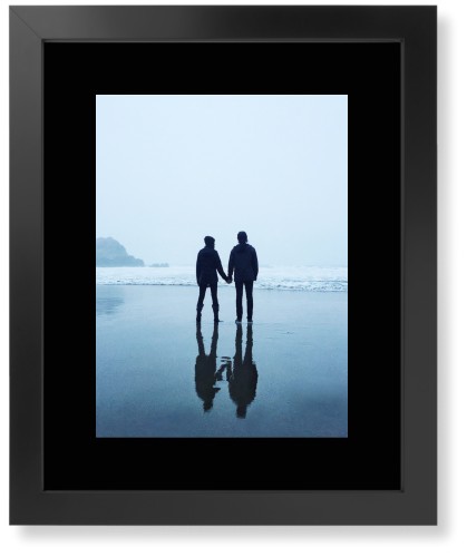 Gallery of One Border Art Print, -Black-Multicolor-Signature Card Stock-16x20