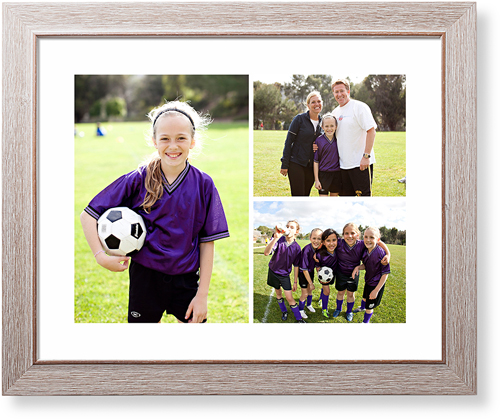 Gallery of Three Art Print, Rustic, Signature Card Stock, 16x20multi