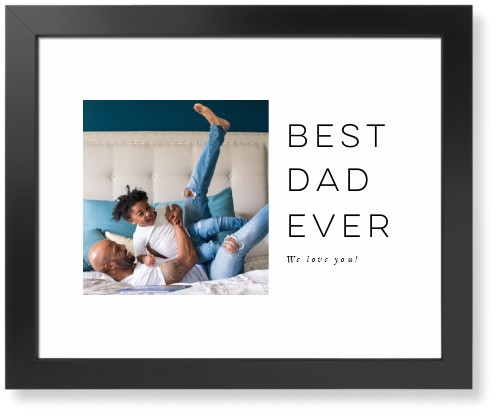 Best Ever Gallery of One Art Print, Black, Signature Card Stock, 16x20multi