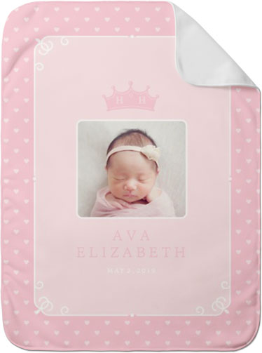 Princess Crown Baby Blanket