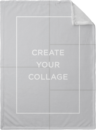 Create a Collage Fleece Photo Blanket, Plush Fleece, 30x40, Multicolor